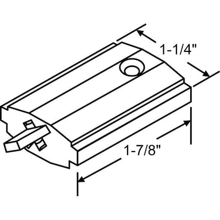 Strybuc RH PIVOT BLOCK BLACK 900-2367RH